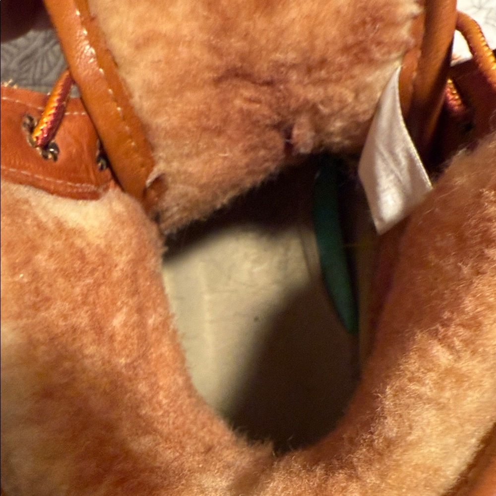 L.L. Bean Tan and Brown Lace-Up Boots - Picture 16 of 16
